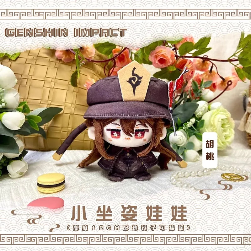 Genshin Impact Plush Doll Sandrone Columbina Yae Miko Arlecchino Sigewine Yae Miko Game Cosplay Stuffed Kids toy Christmas gift