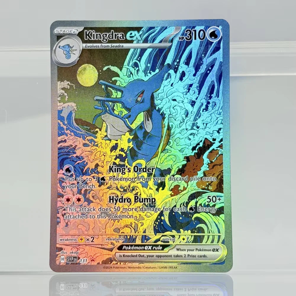 Holographic Game Trading Collection PTCG Proxy Cards Charizard Pikachu Mew EX Singl PKM Foil Cards PROXY Card