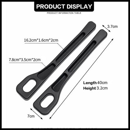 2PCS Car Seat Gap Filler Between Seats Console Organizer Seat Crevice Storage Box Bag Decoration Interior Auto Accessories