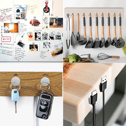 Powerful Block Magnet With holes Super Strong Refrigerator Magnets Cabinet Door Magnet Used for Office Whiteboards, DIY