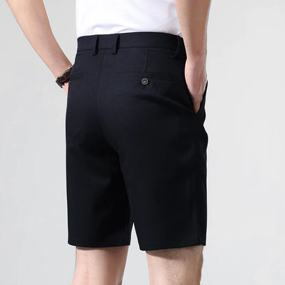 New Classic Fit Men's Stretch Bermuda Lightweight Quick Dry Stretch Shorts Golf Shorts Hiking Travel
