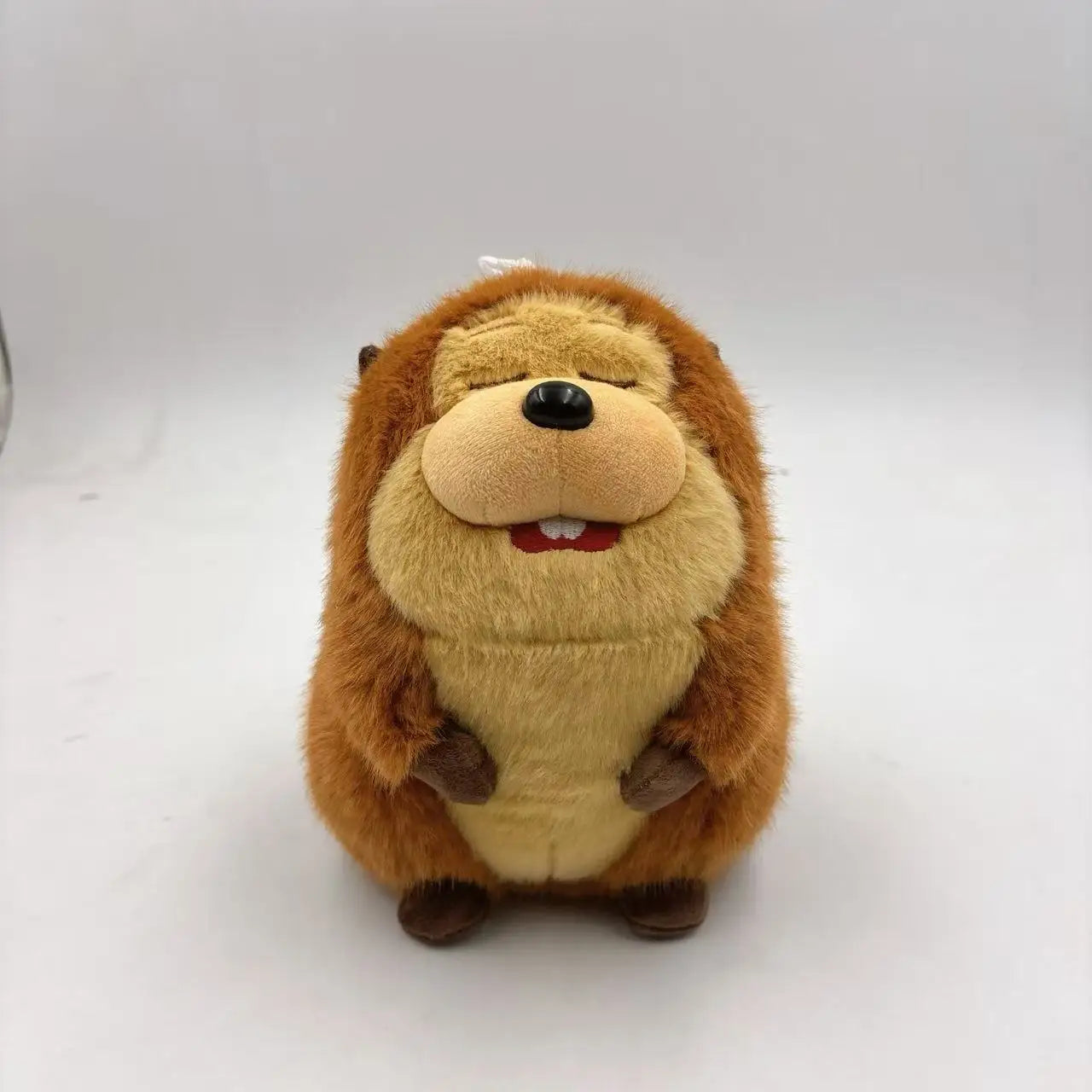 Hoppers King George Mabel Loaf Beaver Plush Toy Soft Fluffy Stuffed Animal Cute Beaver Doll For Kids Birthday Gift Home Decor