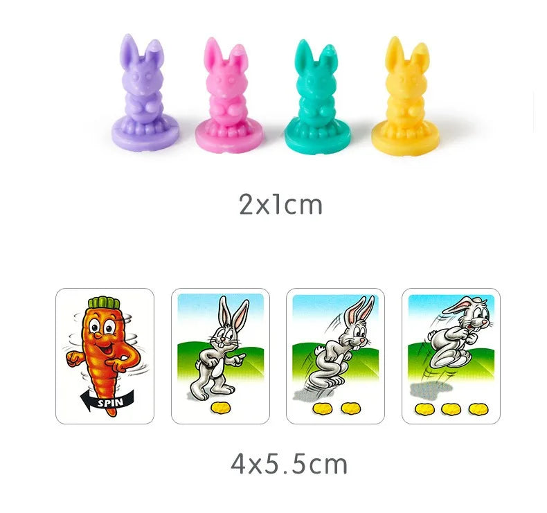 New Rabbit Trap Puzzle Toy Children's Dual Play Multiplayer Board Game Competition Parent Child Interactive Strategy Game