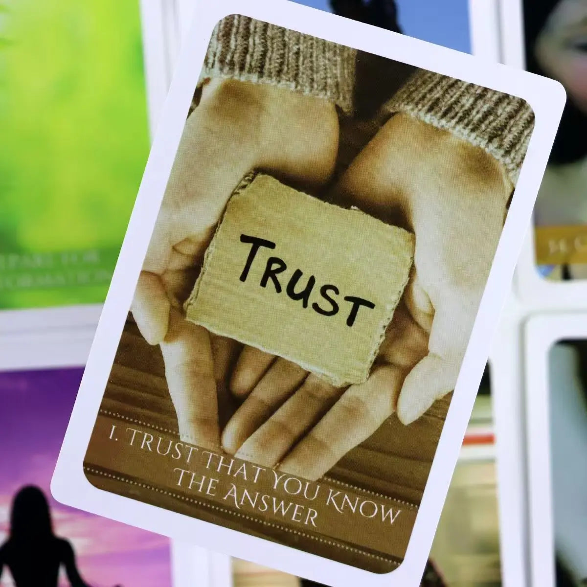 48 Pcs Cards Ask Your Soul Message Cards Oracle Deck 10.4*7.3cm Messages From Universe | Higher-self Message Cards