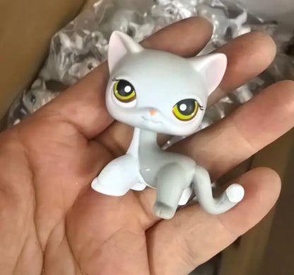 Little Baby pets  LPS Cute Short Hair Cats Deer Tortoise Bear Monkey Dolphin Spaniel Dogs Tortoise Figure Toy Gift