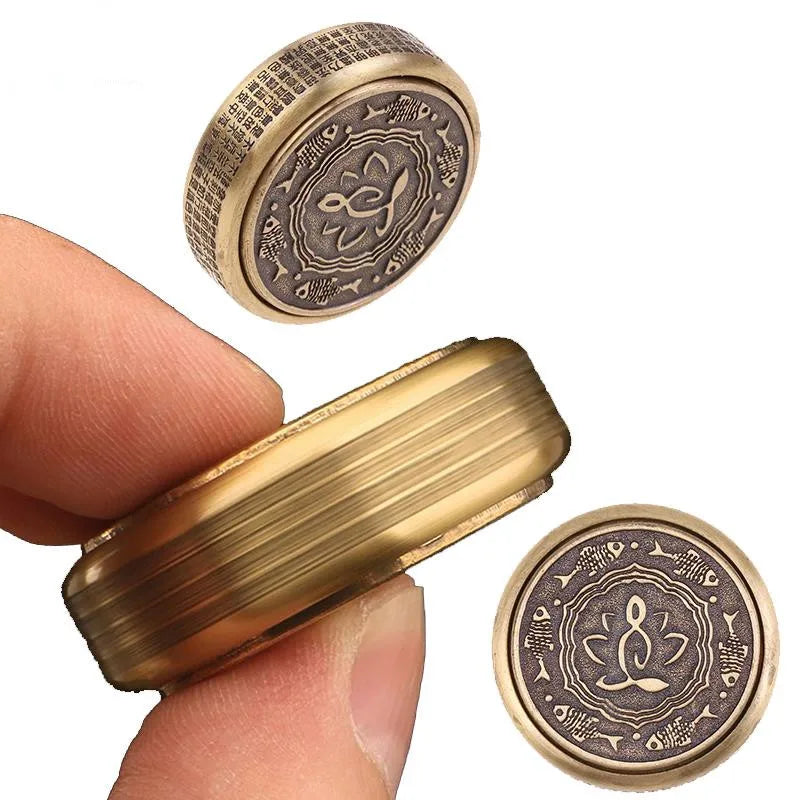1pcs Zen Buddha Fidget Spinner Adult Metal EDC Fidget Toys ADHD Hand Spinner Antistress Toys Anxiety Stress Relief Desk Toys