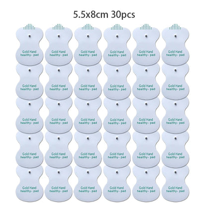 10/30/50pcs Electrode Pads for Tens Acupuncture Gel for For Digital Therapy Machine Massager Sticker