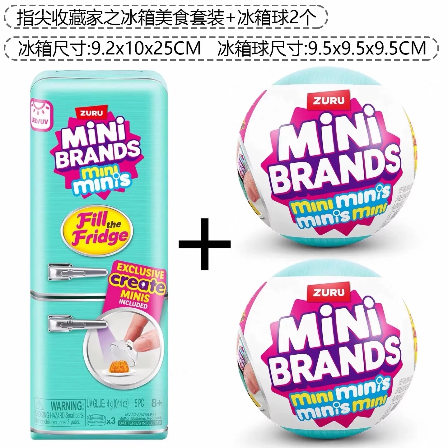 Genuine Zuru My Mini Baby Toy 5 Surpris Ball Ver1 Action Figures My Mini Baby Ver.2 Miniverse Anime Fiugres Decor Birthday Gift