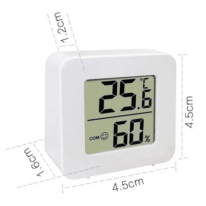 Indoor Mini Temperature and Humidity Meter, Bedroom Temperature Meter, Portable Electronic Digital Display, Humidity and Tempera