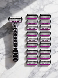 1 holder 18 blades