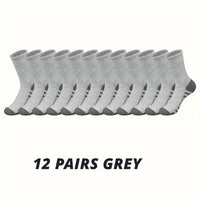 12 Pairs Grey