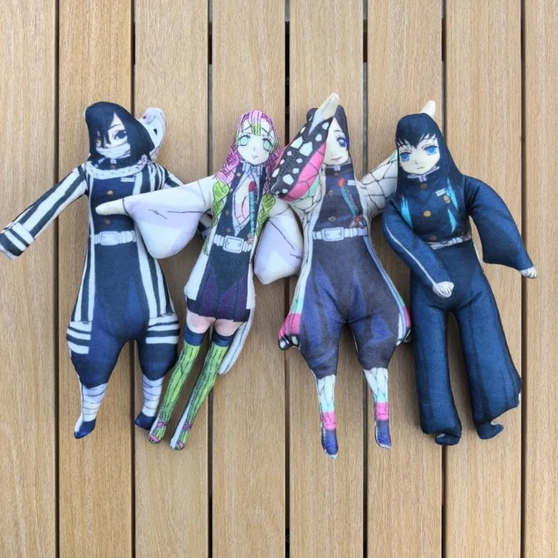 2025 Demon Slayer Abstract Doll Nezuko Tomioka Yoshio Mouse Dry Demon Slayer Doll Wire Frame style