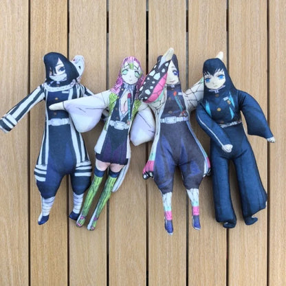 2025 Demon Slayer Abstract Doll Nezuko Tomioka Yoshio Mouse Dry Demon Slayer Doll Wire Frame style