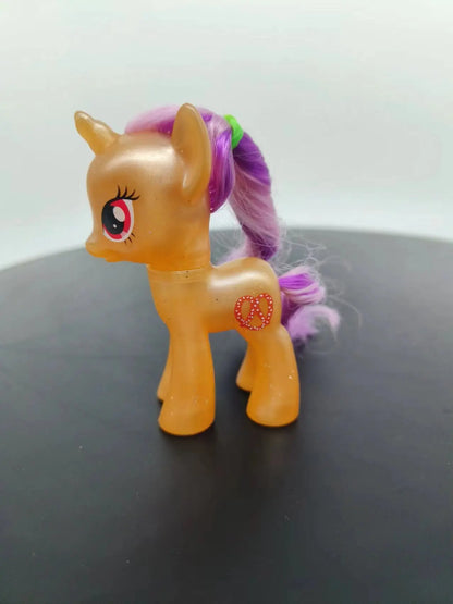Original Hasbro My Little Pony Anime Figures Cute Twilight Sparkle Rainbow Fluttershy Pinkie Pie Rarity Collect Model Toy Gift