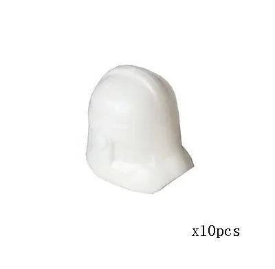 Brick Parts Headgear Clone Soldier Cape Lightsaber Flag Helmet Holes Plain Classic Piece Building Block Toy Accessory Bricklink