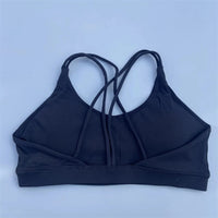 Black sports bra