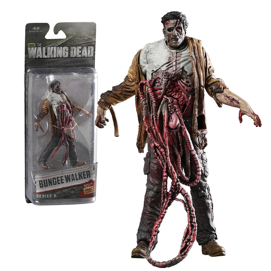 The Walking Dead Abraham Ford Bungee Walker Rick Grimes The Governor Michonne Action Toy Figurine Model Doll
