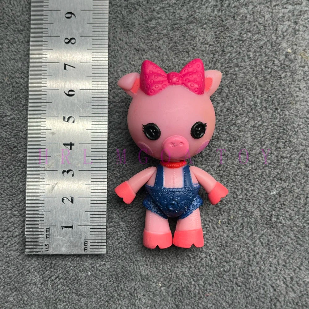 Original 8-10cm Can Choose Lalaloopsy Little Sister and Pet Dolls PVC Girls' Holiday Gift Collection Pvc Toys