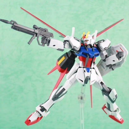 HG 1/144 Strike Dog Fighter GAT-X105 Mech Assembly Model Kit Action Figures Boys' Puzzle Toys Collectible Desktop Decoration