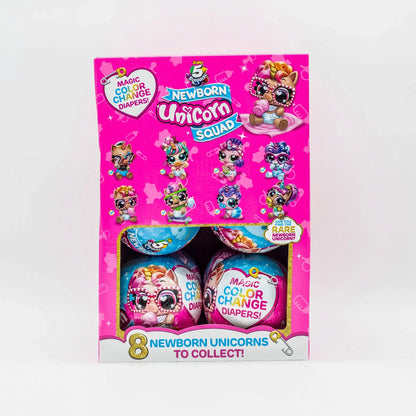 5x Surprise Ball Unicorn Monster Trucks Blind Box Doll Gifts Toy Model Anime Figures Collect Ornaments