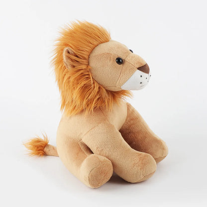 17cm/25cm/30cm Super Soft Cute Lion Plush Toy Fluffy Stuffed Animal for Kids Hugging Pillow Cartoon Birthday Gifts Home Decor