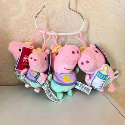 Genuine Peppa Pig Evie 12-19cm Evy Peppa George dinosaur Bear daddy mammy Boys Girls Birthday Gift Toys Christmas Doll Hot sale
