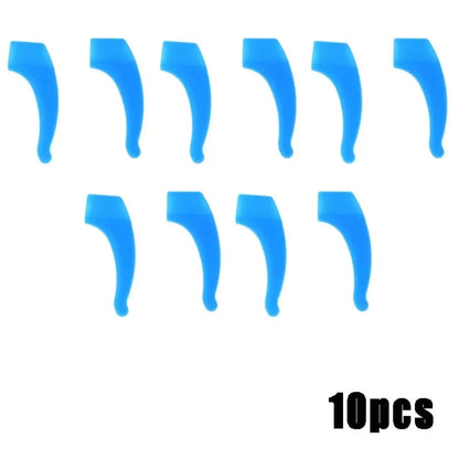10/20pcs Anti-slip Silicone Ear Grip Glasses Eyeglasses Leg Ear Hook Stopper Bracket Fastener Accessories Eyewear Holder Temple
