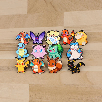 Cute Cartoon Animals Elf Enamel Pin Anime Brooches Woman Backpack Accessories Bags Badge Fashion Lapel Jewelry Gifts