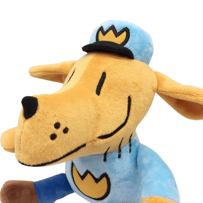 New Dog Man Plush Toy Anime Petey Cat Puppy Stuffed Animal Cartoon Plushies Figures Pillow Birthday Gift