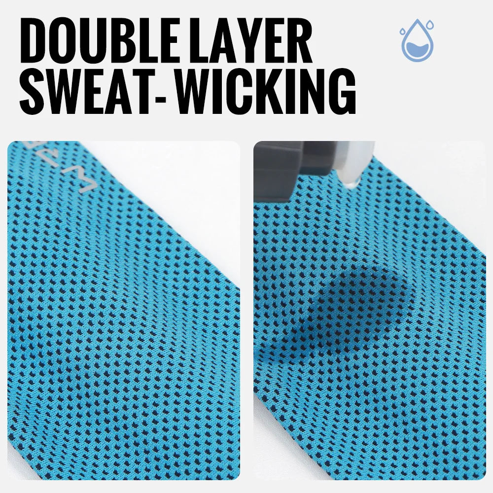 Summer Sport Headband Breathable Fitness Sweatband Non Slip Elastic Tennis Headband Sweat Wicking Lightweight Running Hairband