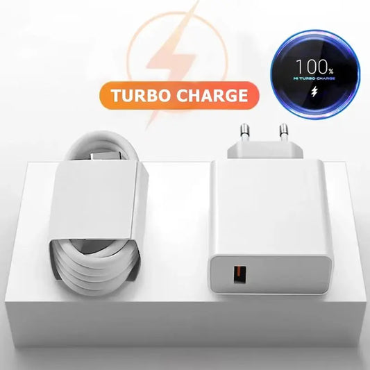 Fast Charger Cable  Quick  Charging for Xiaomi  100-240V, USB Charger Cable Sleek Charging Design, Durable Charging Port