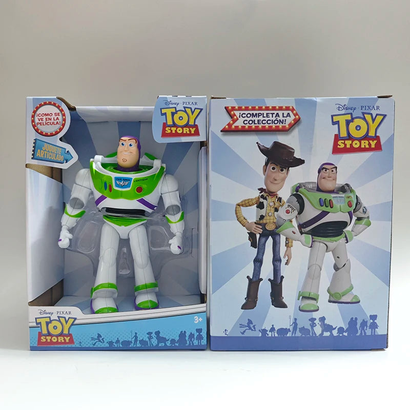 Hot Sales Toy Story 3 Buzz Lightyear Woody Anime Figure Toy Model Statue Ornament Pendant Action Doll Collection Kids Xmas Gift