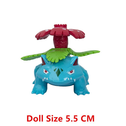 Pokemon Anime Figure Pikachu Sun Elf Eevee Gengar Monstruo De Bolsillo Cartoons Figure Model Action Toy Kids Gift Buy in bulk