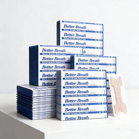 300/200/100PCS Breath Nasal Strips Sleep Aid Device Easier Breathing Nose Patch for Better Sleep Snoring Aid