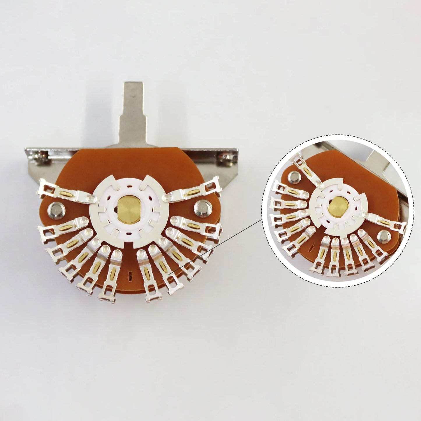 PHRILAM 3-Way 8-Legs 5-Way Electric Guitar Switch Metal Plastic with Screws 1pc Tip Switch Guitar Accessories