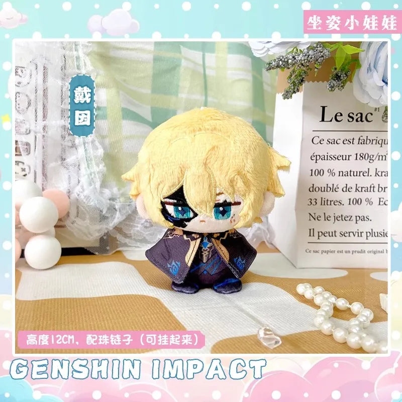 Genshin Impact Plush Doll Sandrone Columbina Yae Miko Arlecchino Sigewine Yae Miko Game Cosplay Stuffed Kids toy Christmas gift