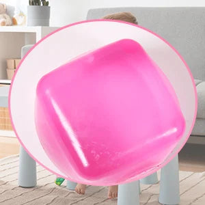 3Pcs Squishy Ice Cube Fidget Toy Square Shape Squishy Stress Ball Squeeze Toys Stress Relief Sensory Toy For Kids Adults Gift