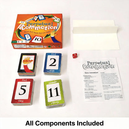 Fast-Paced Card Game - Color Number Matching Family Game for 2-6 Players Ages 8+, Exciting Game Night Entertainment