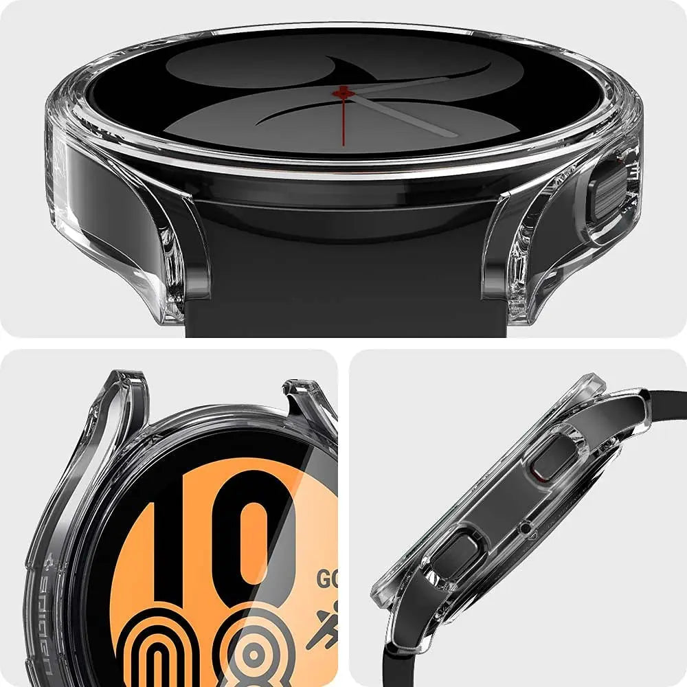 Watch Case for Samsung Galaxy Watch 4/5/6/7 40mm 44mm Screen Protector TPU All-Around Bumper Protective Cover ，Easy to install
