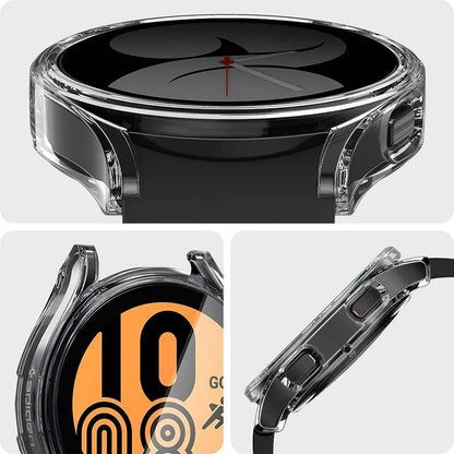Watch Case for Samsung Galaxy Watch 4/5/6/7 40mm 44mm Screen Protector TPU All-Around Bumper Protective Cover ，Easy to install
