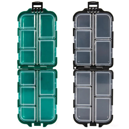 Lead Head Luia Storage Box Fishing Accessories Box Fishing Parts Hook Storage Box with Hand Rope Fishing Gear Accessories