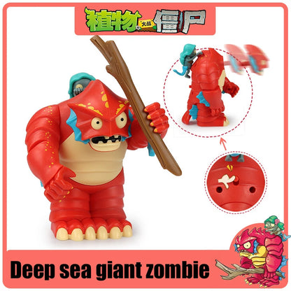 Plants vs. Zombies Giant zombies Egyptian Dr Zombie Dr. Zombie King Action Figure Model PVC Deformation Doll Toys for Kids Gifts