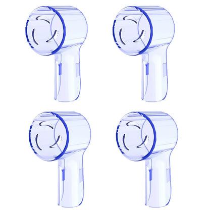 Toothbrush Dustproof Covers Caps Compatible with Braun Oral B Replacement Heads and iO Series Electric Toothbrush Head Protector
