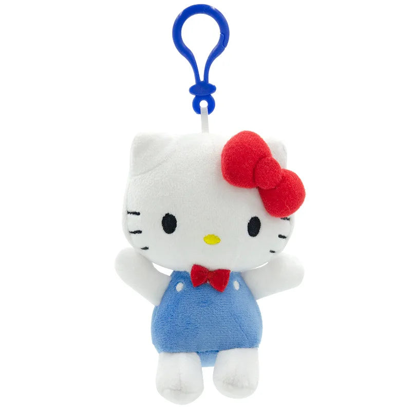 Genuine Sanrio Hangyodon Melody Kuromi Pendant Plush Toys Small Charms Sayuri Model Doll Stuffed Toys Girls Boys Birthday Gifts