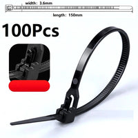 100pcs black