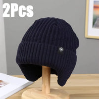 2Pcs Navy Blue
