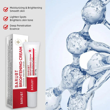 20g Skin Brightening Cream Dark Spot Remover For Face Whitening Freckle Cream Smooth Hydrating Face Moisturizer For Glowing Skin