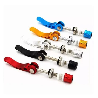BKPTX QR-02 Mountain Bikes QR Tool MTB Bicycle Seat Tube Clamp Quick Release Lever Cycling Seat Tube Road Bike Quick Release