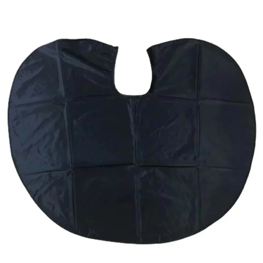 Professional Black Square Hair Cutting Cape – Hairdressing Salon Barber Gown Wrap for Hair Dye & Styling