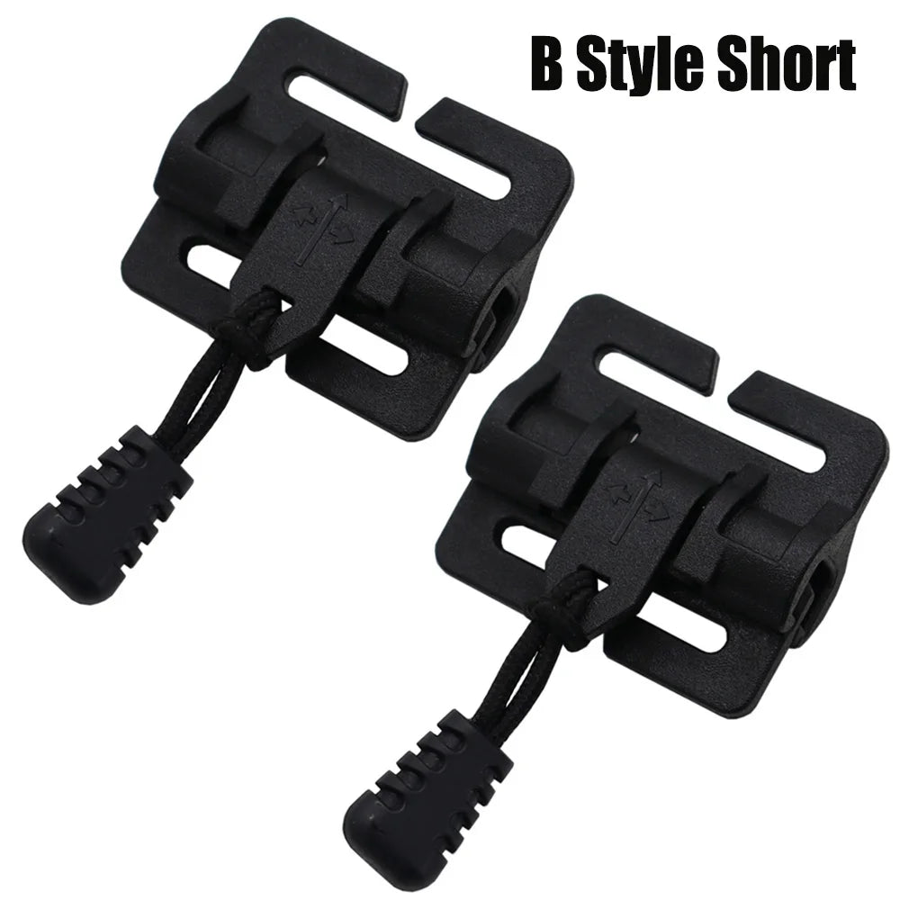 1 Pair Tactical Vest Quick Release Buckle Rapid Open Connector Shoulder Webbing Cummerbund for Hunting Vest Accessory